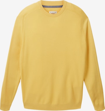 TOM TAILOR Pullover i gul: forside