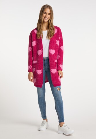 Cardigan MYMO en rose