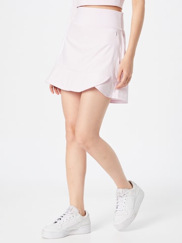 Jupe de sport ADIDAS GOLF en rose : devant