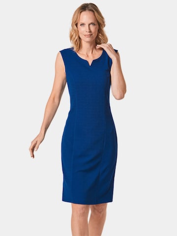 Goldner Sheath Dress in Blue: front