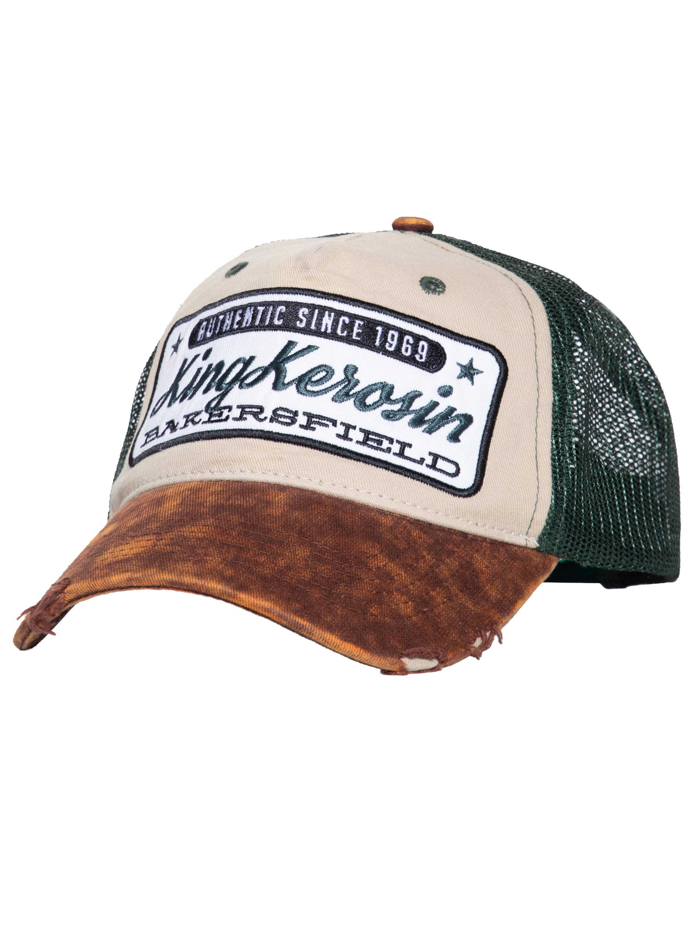 King Kerosin Cap 'Bakersfield' in Beige