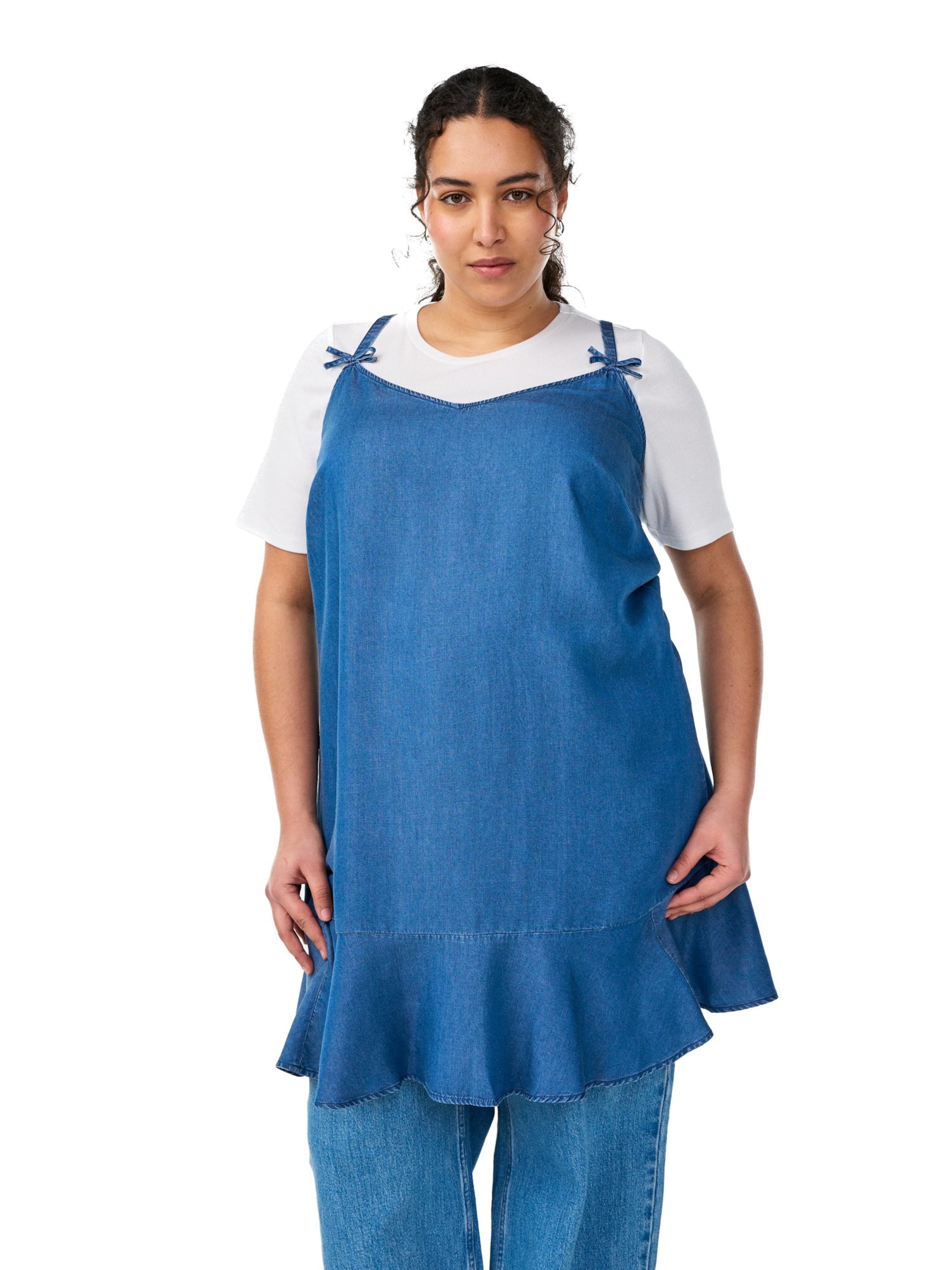 zils Zizzi Vasaras kleita 'Vmille': no priekšpuses