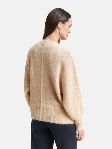 TOM TAILOR Knit Cardigan in Beige