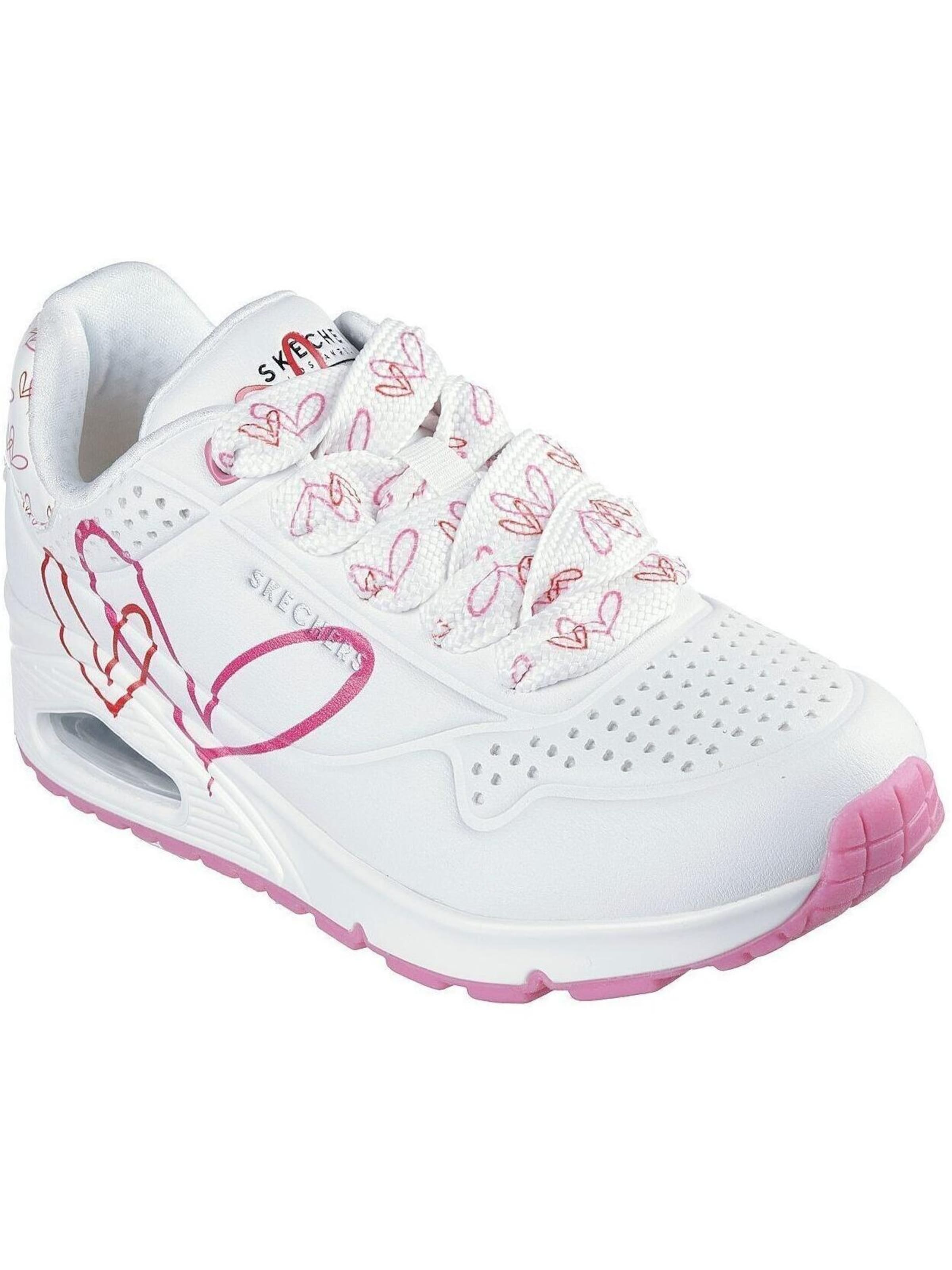 SKECHERS - Calzado deportivo 'Twin Hearts' en blanco
