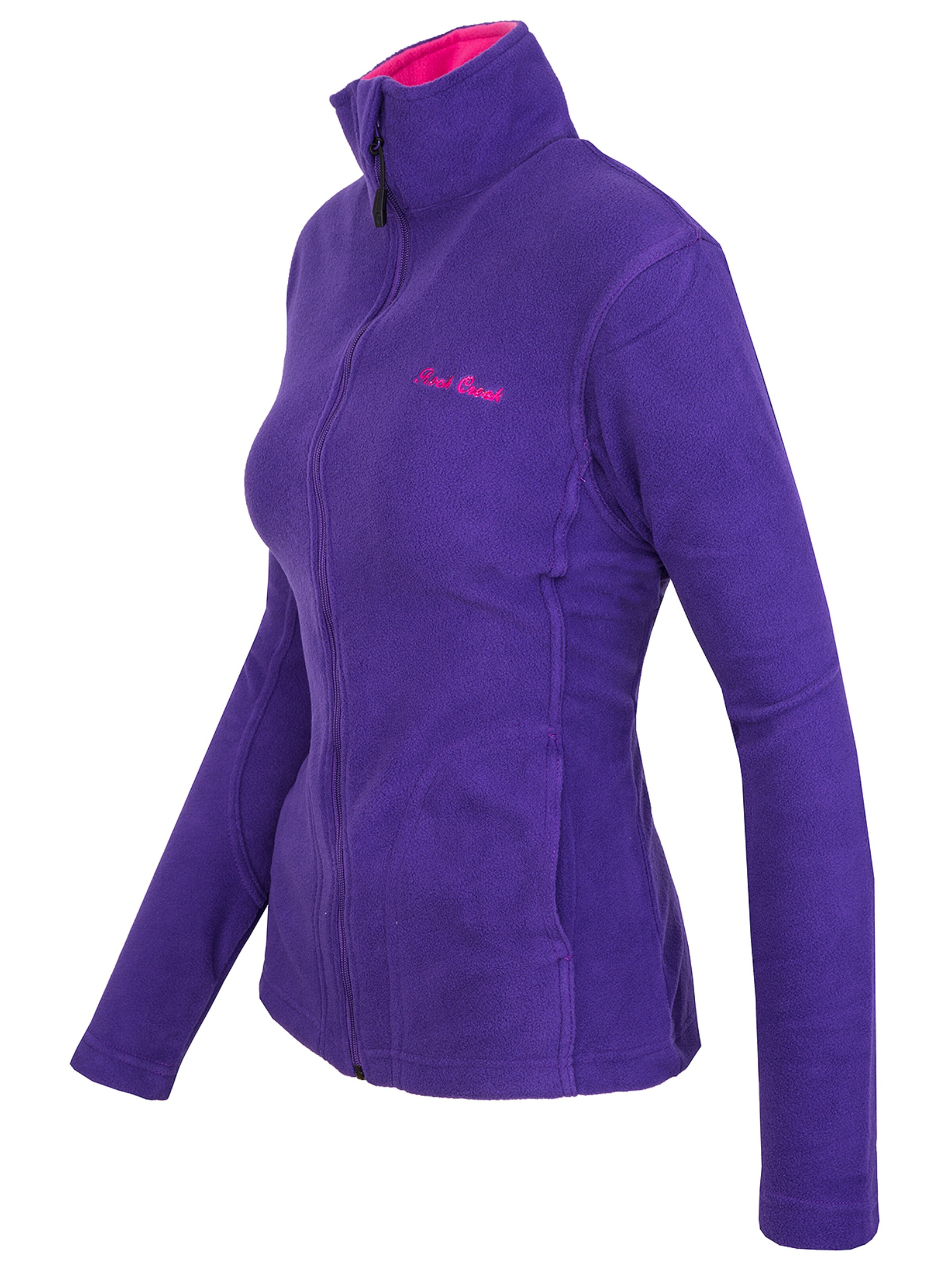 Rock Creek Fleecejacke in Lila