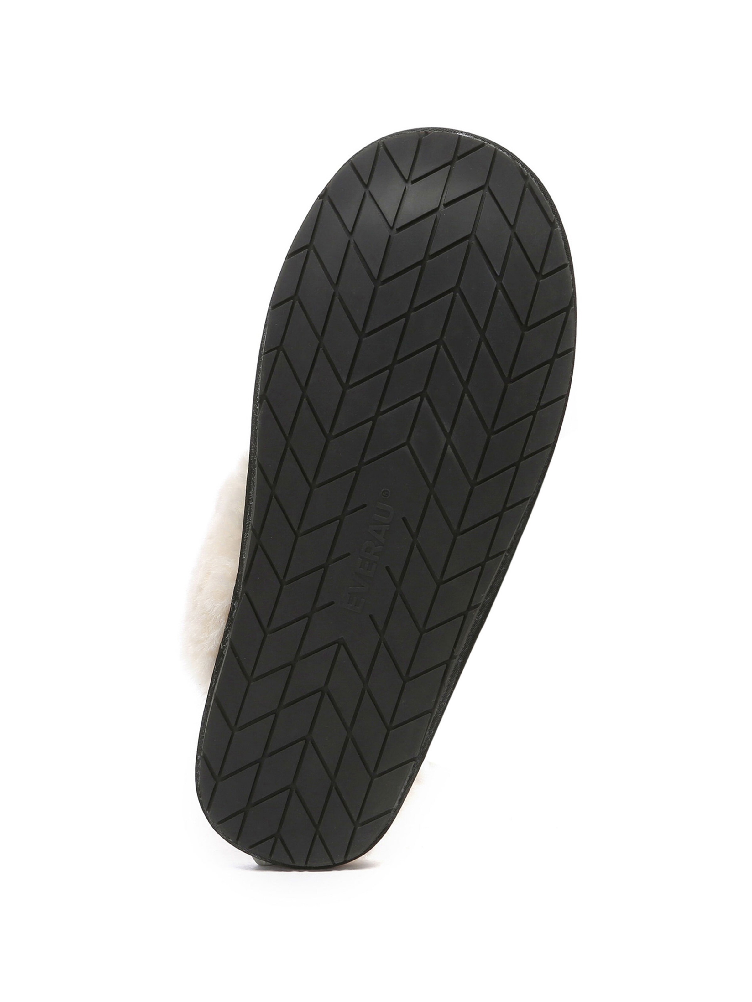 Everau Hausschuh in Schwarz