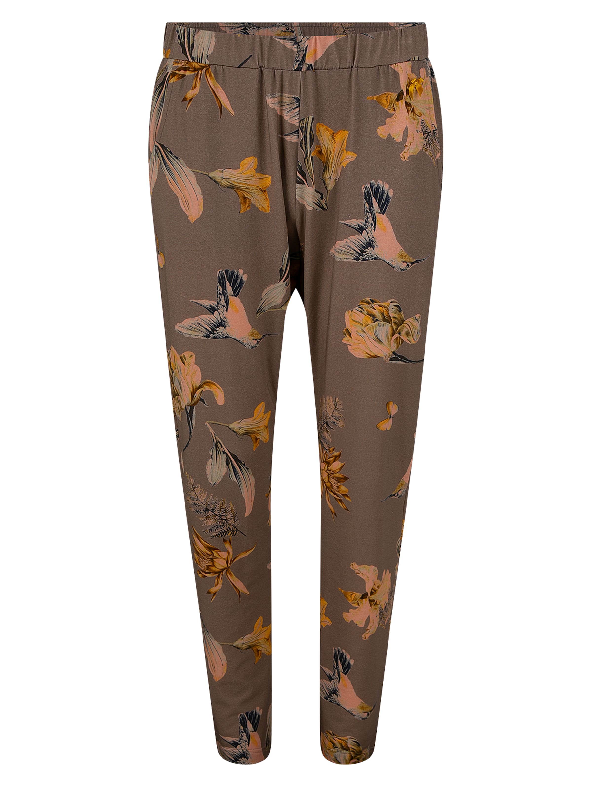 Sanetta Pyjamahose in Braun: Vorderseite