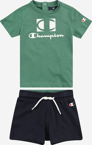 Survêtement Champion Authentic Athletic Apparel en vert : devant