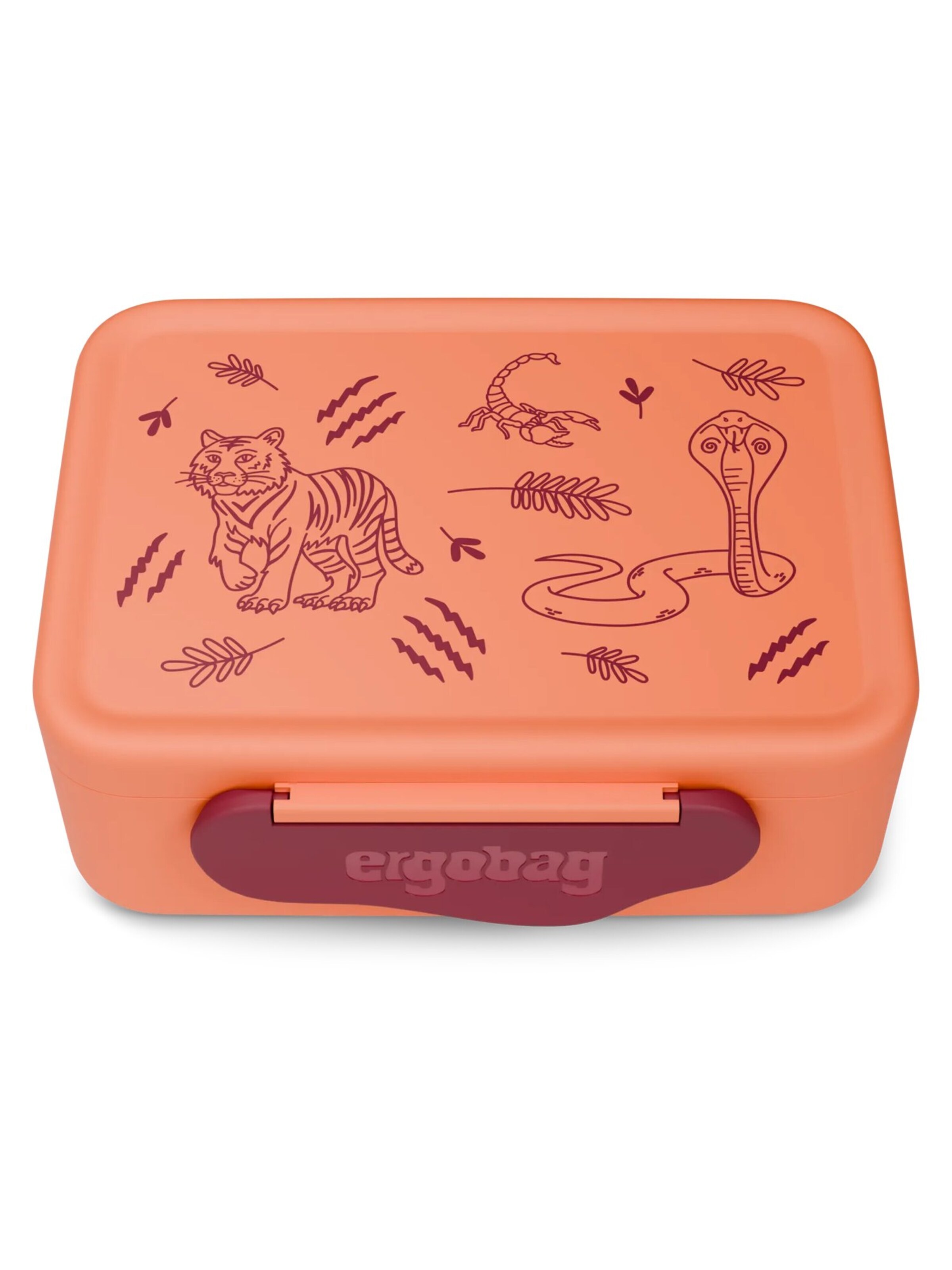 ergobag Bag 'Brotdose Brotdose' in Orange: front