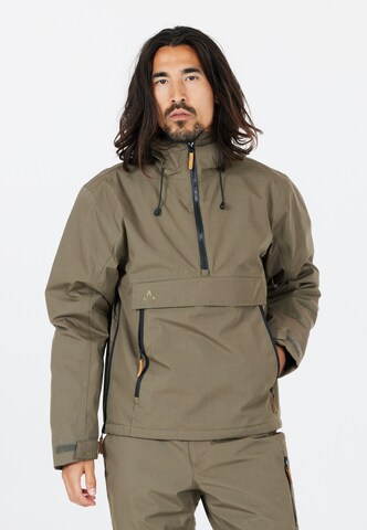 Whistler Outdoor jacket 'Snapper' in Green: front