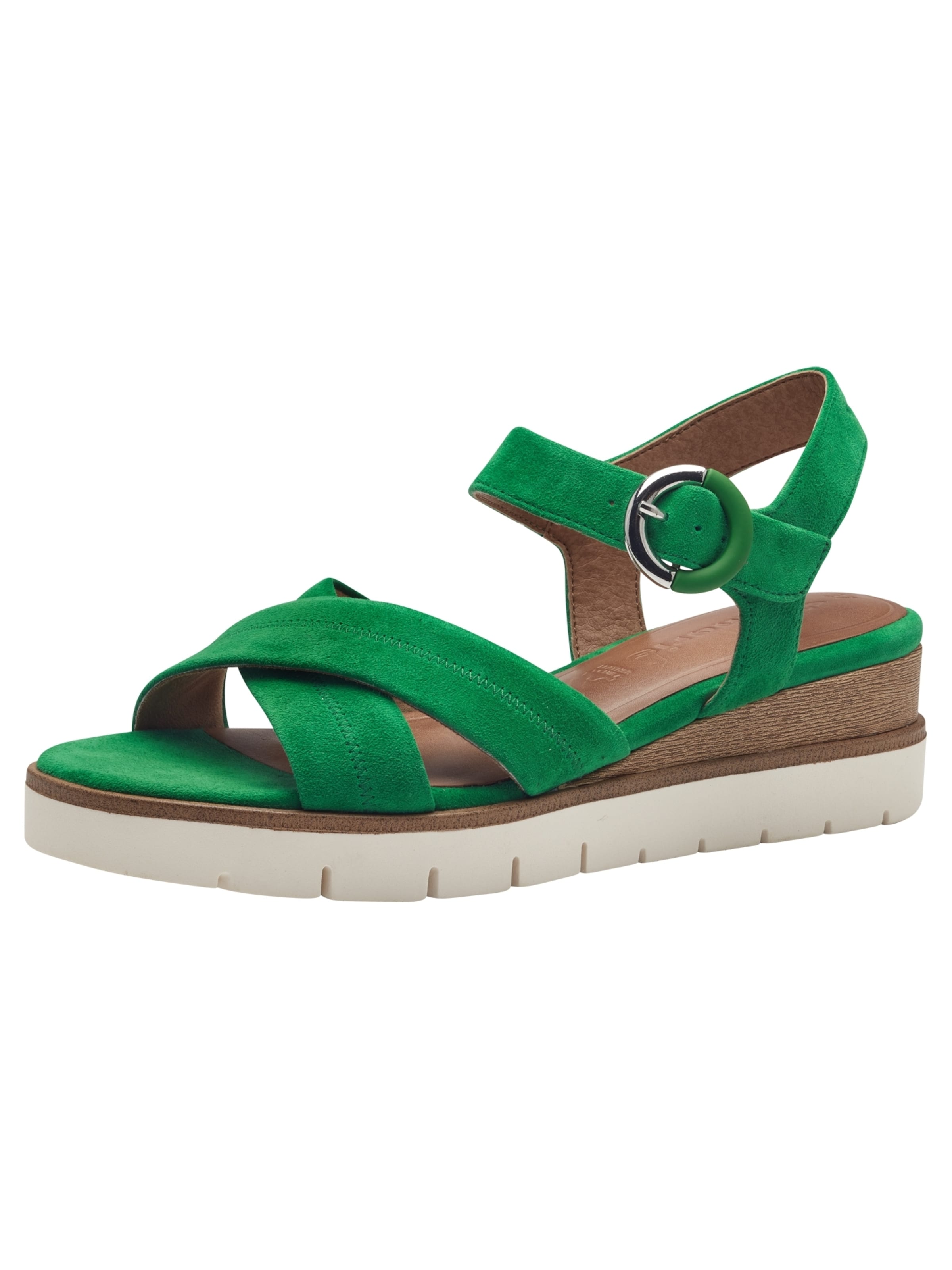 Tamaris Sandal in Green: front