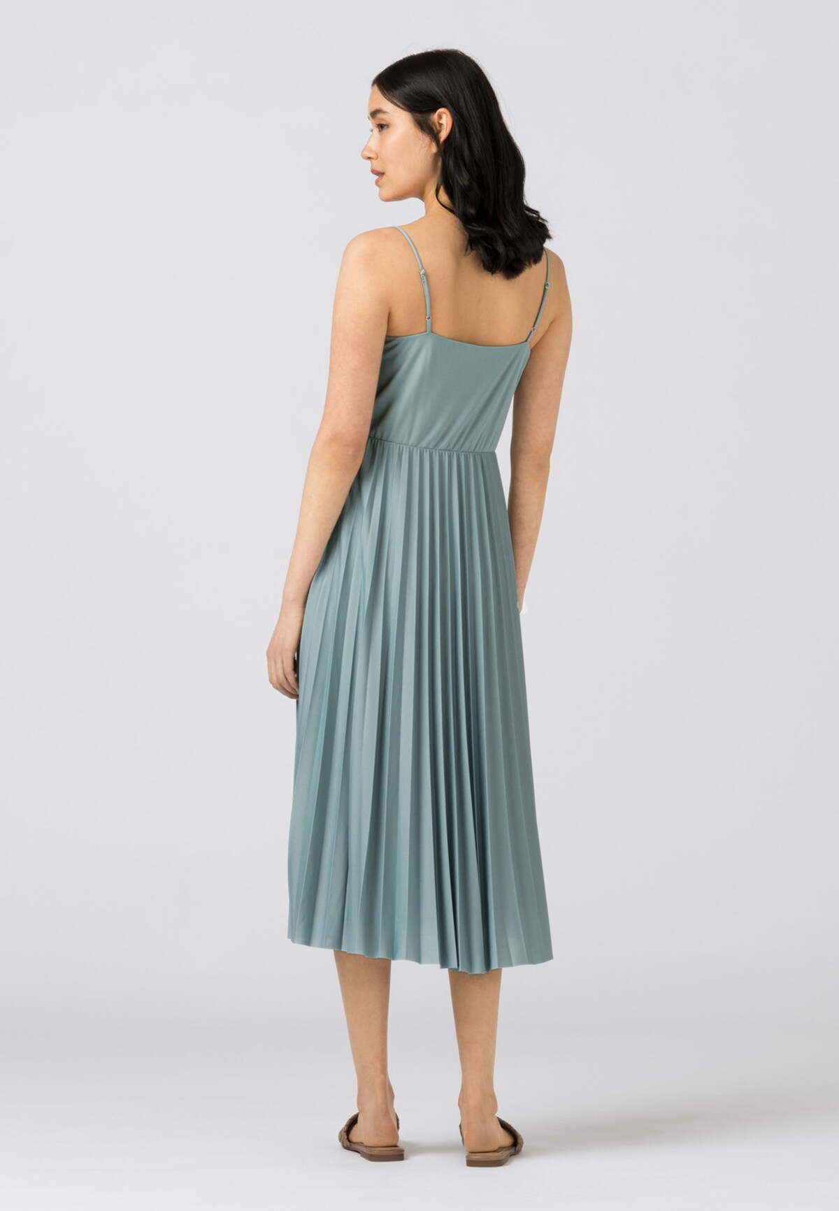 hallhuber strickkleid grau