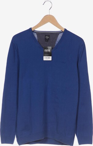 s.Oliver Sweater & Cardigan in L in Blue: front