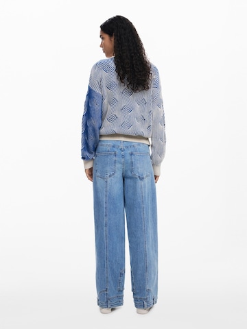 Desigual Pulóver - kék