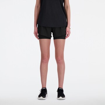 new balance Regular Sports trousers in Black: front