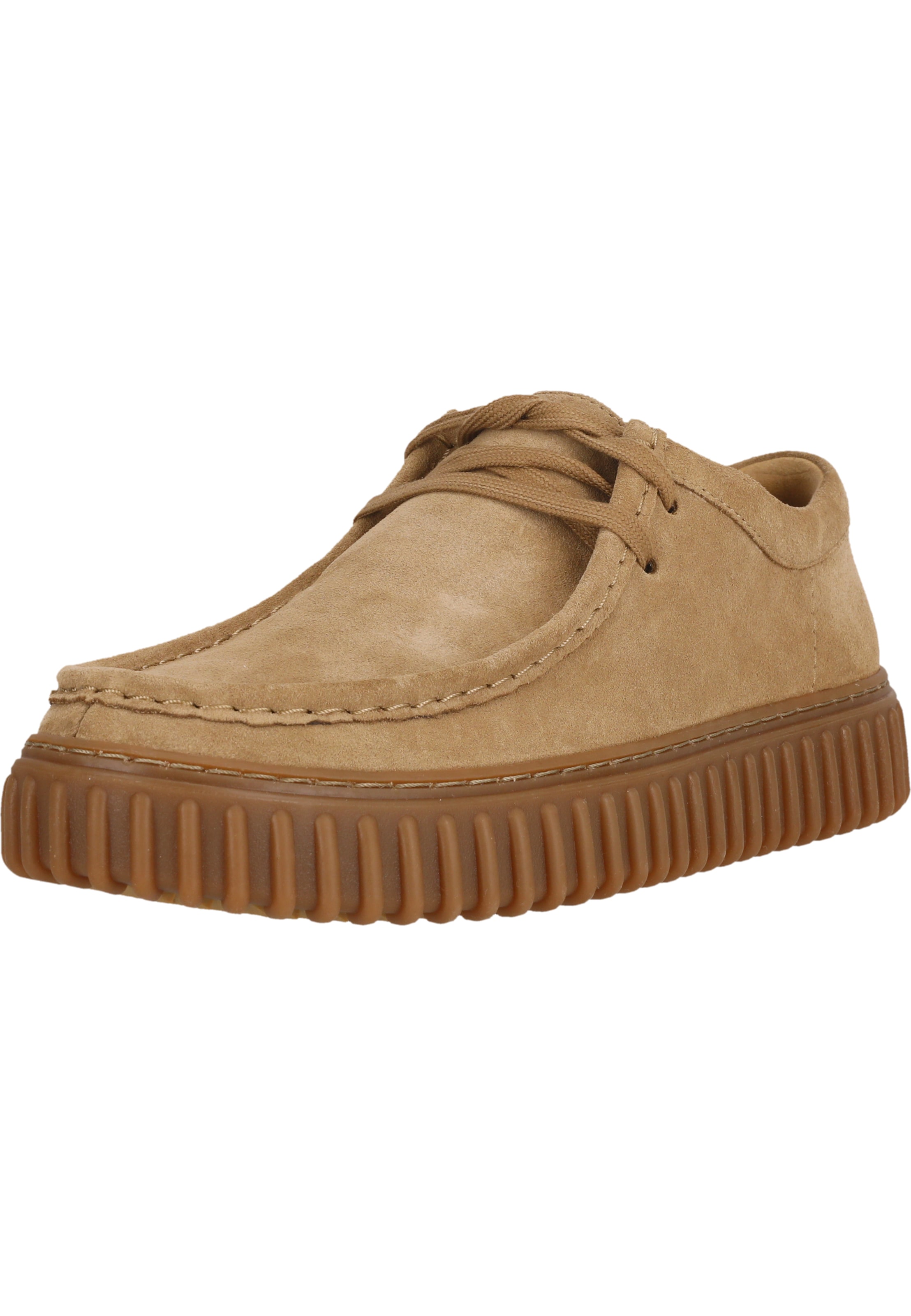 CLARKS Schnürschuhe 'Torhill Lo' in Beige: Vorderseite