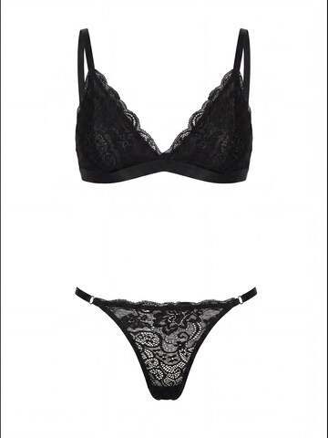 SpaLeXLine Balconette Underwear Sets 'SX1052' in Black