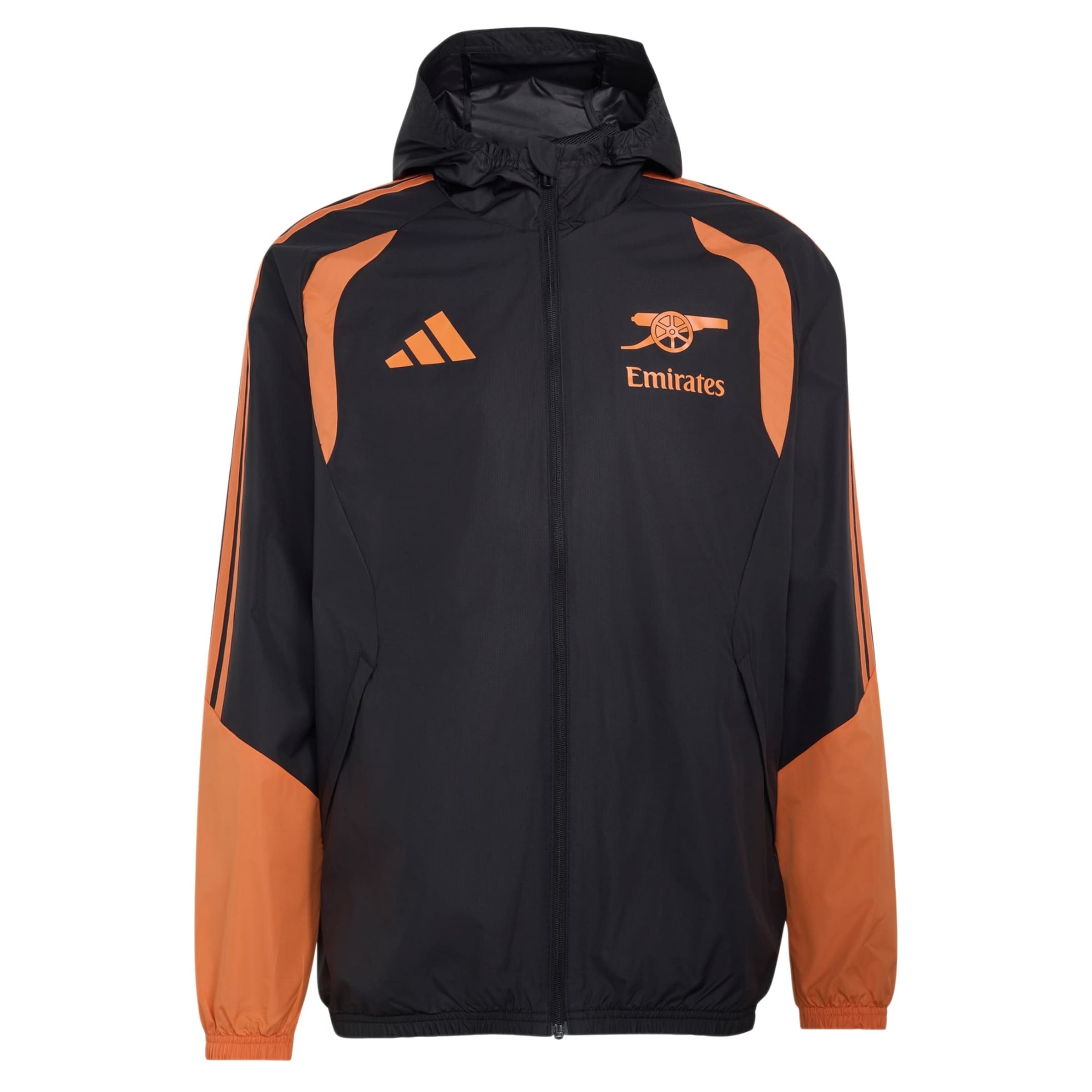 ADIDAS PERFORMANCE Sportjacke 'Arsenal FC 26/27 Tiro' in Schwarz: Vorderseite