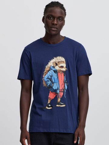 BLEND - Camiseta en azul: frente