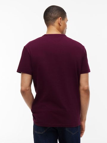 Tommy Jeans Tričko – fialová