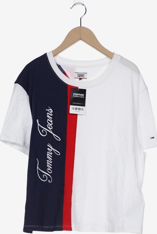 Tommy Jeans T-Shirt L in Weiß: predná strana