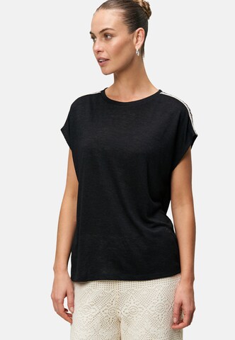 zero Shirt in Zwart: voorkant
