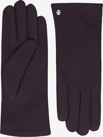 Gants 'KIEW' Roeckl en violet : devant