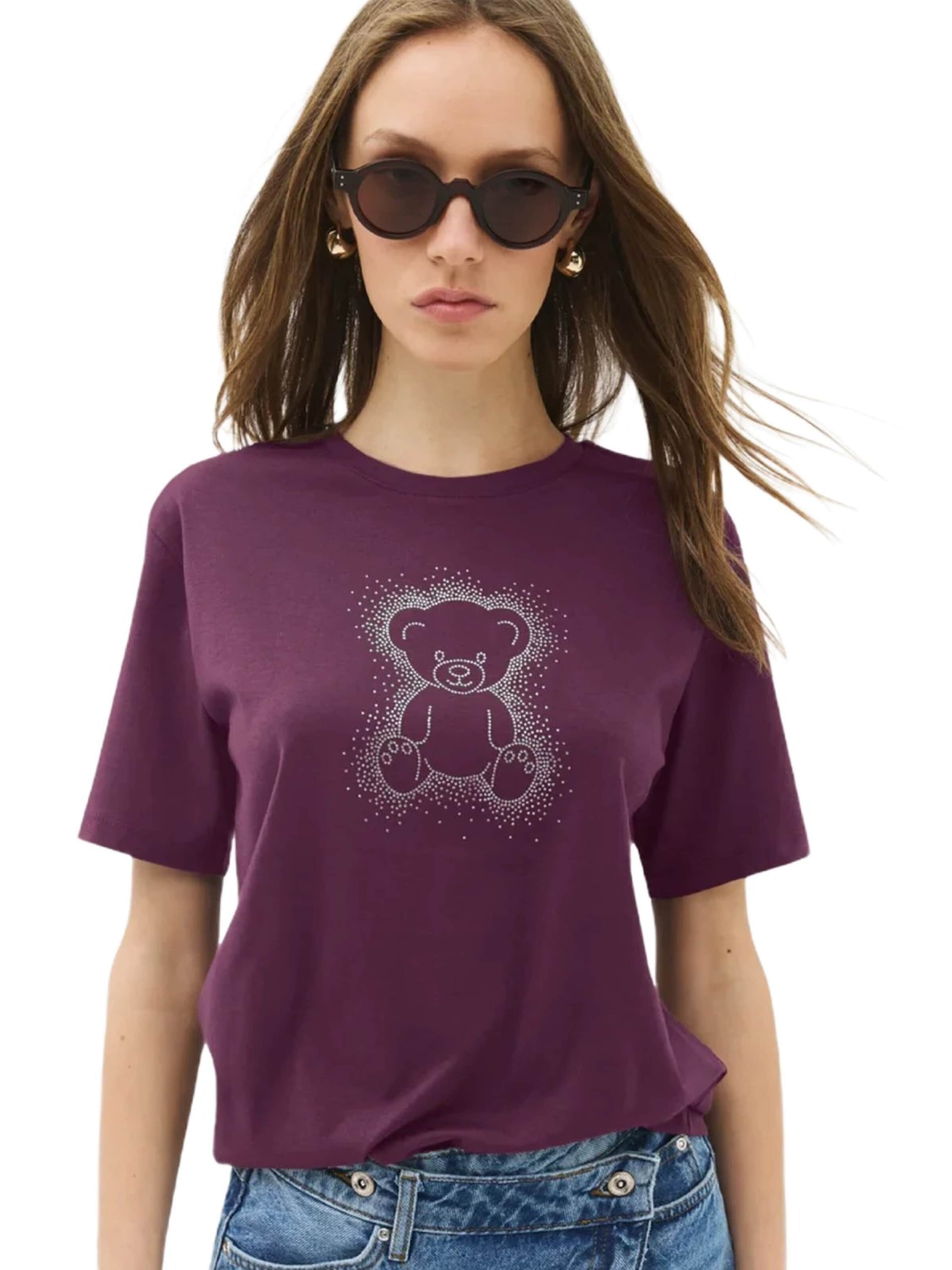 No Matter What T-Shirt in Lila: Vorderseite