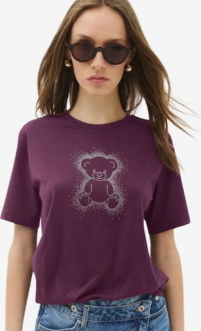 No Matter What T-Shirt in Lila: Vorderseite