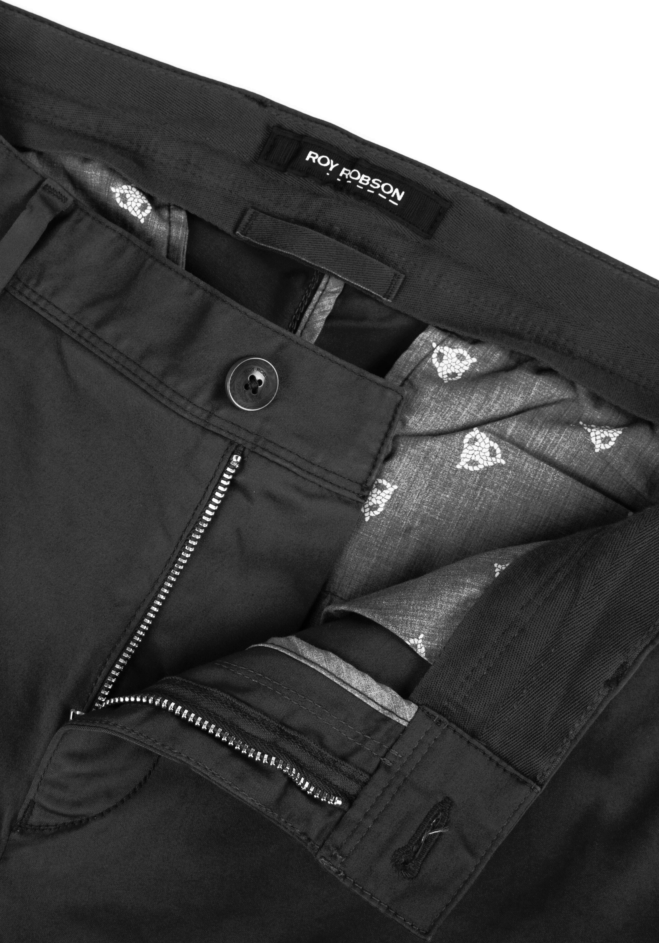 ROY ROBSON Slim fit Chino trousers in Black