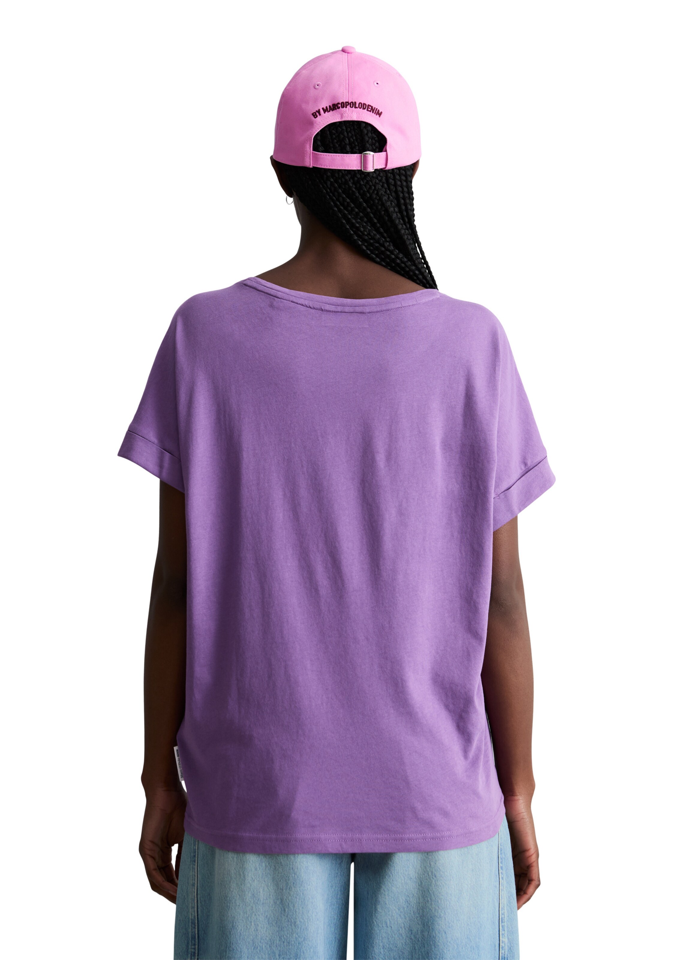 Marc O'Polo DENIM Shirt 'DfC' in Lila