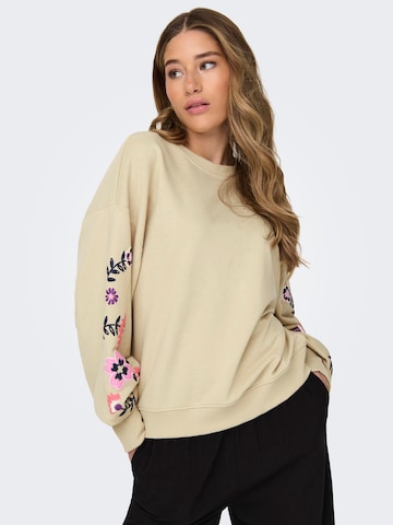 ONLYSweater majica 'BROOKE' - bež boja