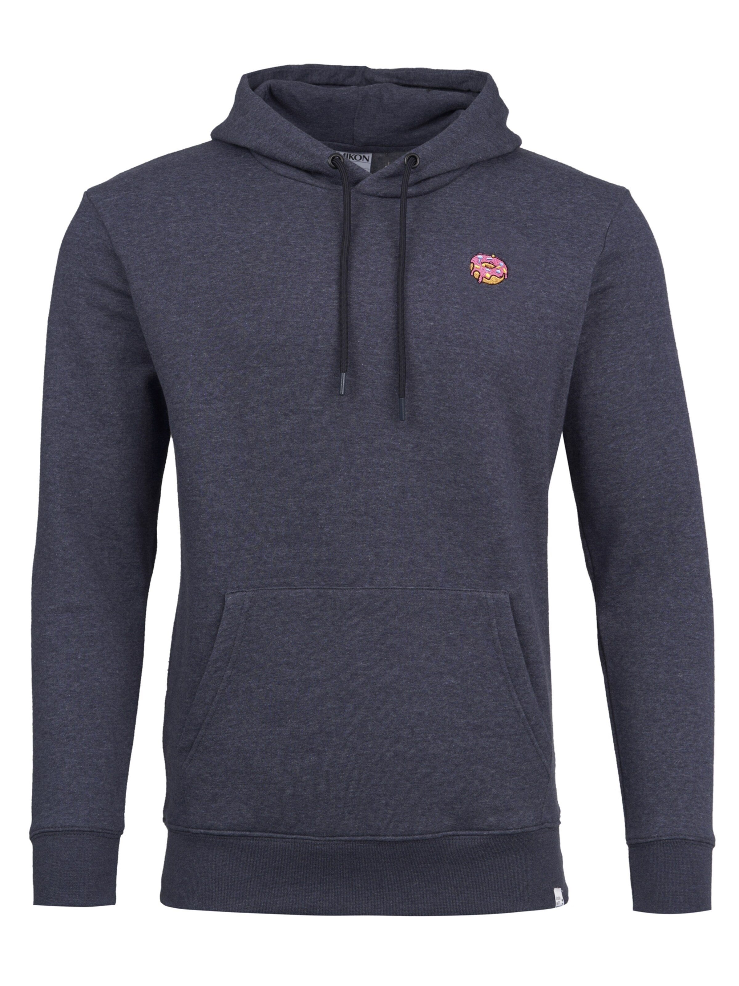 Mikon Sweatshirt 'Donut' in Blauw: voorkant