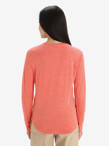 ICEBREAKER Performance shirt 'Sphere II' in Orange