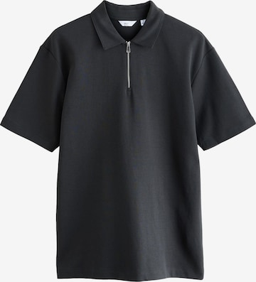 Next Shirt in Black: front