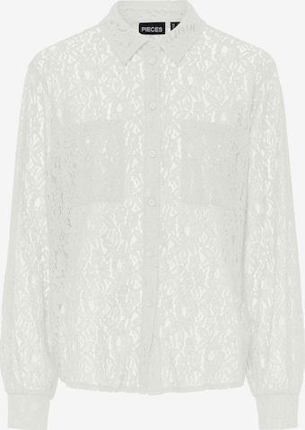 PIECES Blouse 'BELLA' in White: front