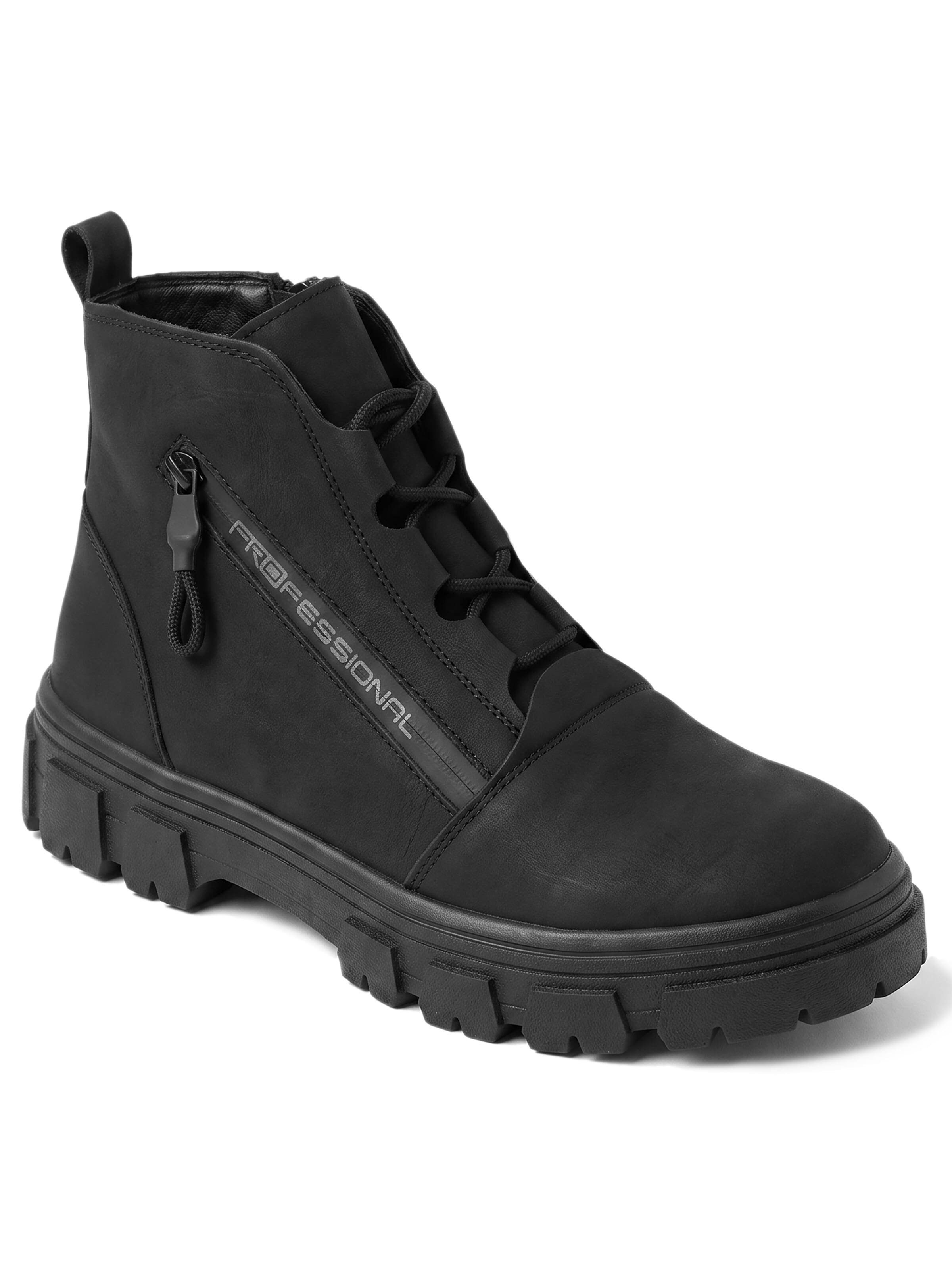 Lucky Z Ankle Boots 'Cool Cozy Casual Boot'‌‌‌‌‌‌‌‌ in Schwarz: Vorderseite