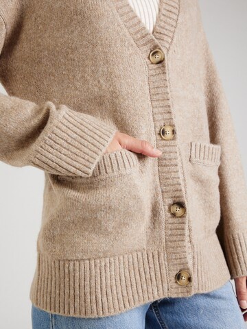 Abercrombie & Fitch Knit Cardigan in Brown