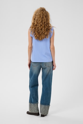 CULTURE - Blusa 'Veda Ebony' en azul
