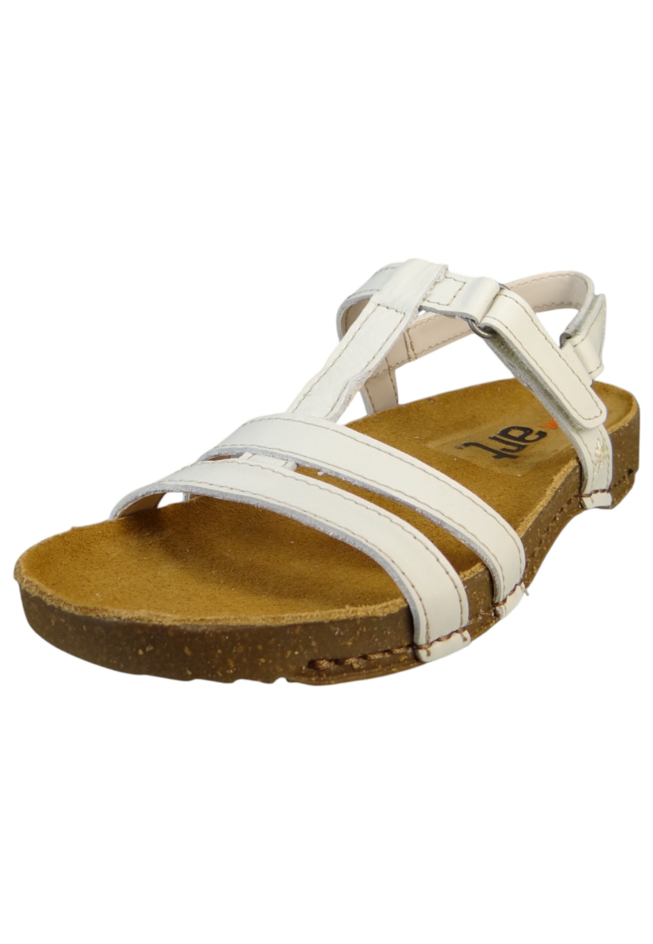 ART - Sandália em bege: frente