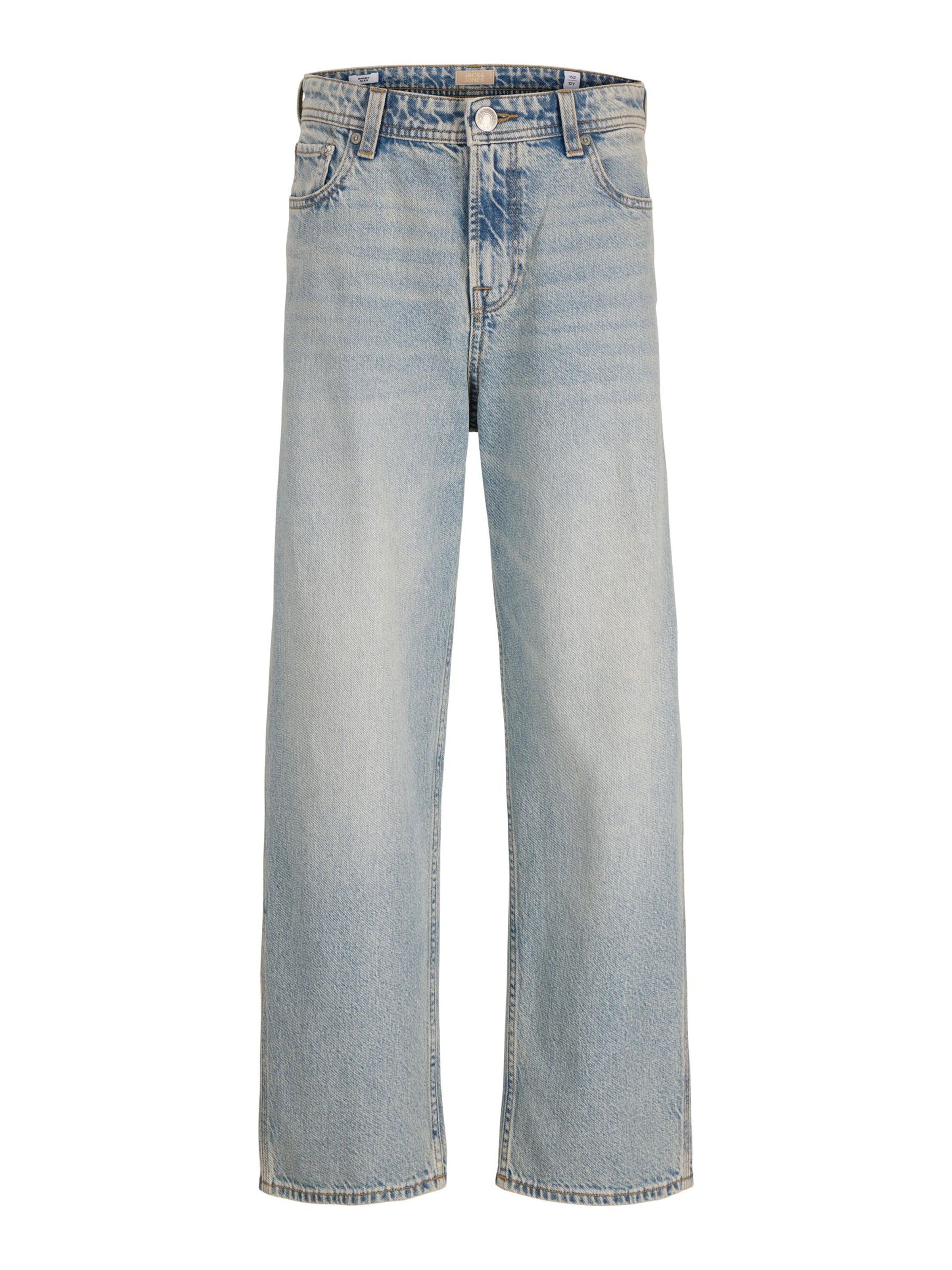 Jack & Jones Junior Baggy Jeans 'JJIAlex JJNorrebro' in Blue: front