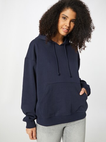 Sweat-shirt WEEKDAY en bleu : devant