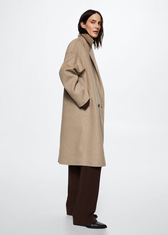 MANGO Between-Seasons Coat 'Picarol' in Brown