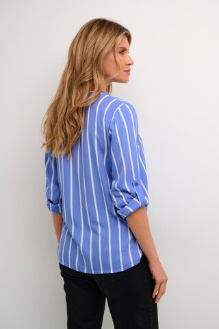 Kaffe Blouse 'Stridy' in Blauw