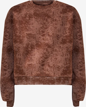 No Matter What Sweatshirt in Brown: front