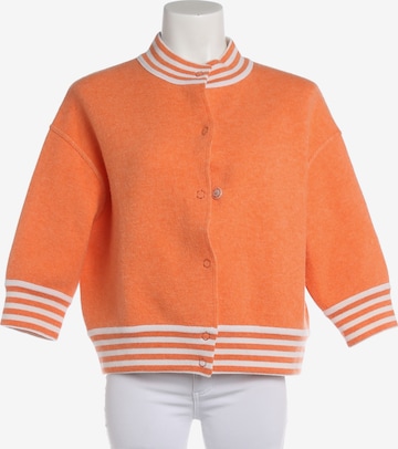Bruno Manetti Pullover / Strickjacke S in Orange: Vorderseite