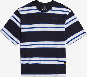 G-STAR Shirt 'Boxy' in Blauw: voorkant