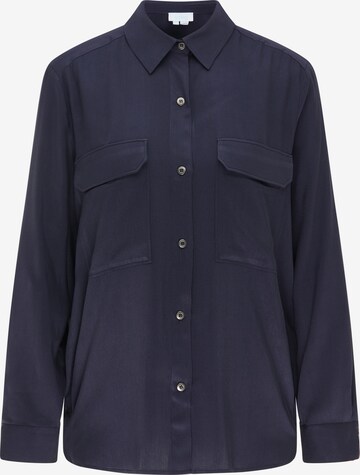 usha BLUE LABEL Blouse in Blue: front