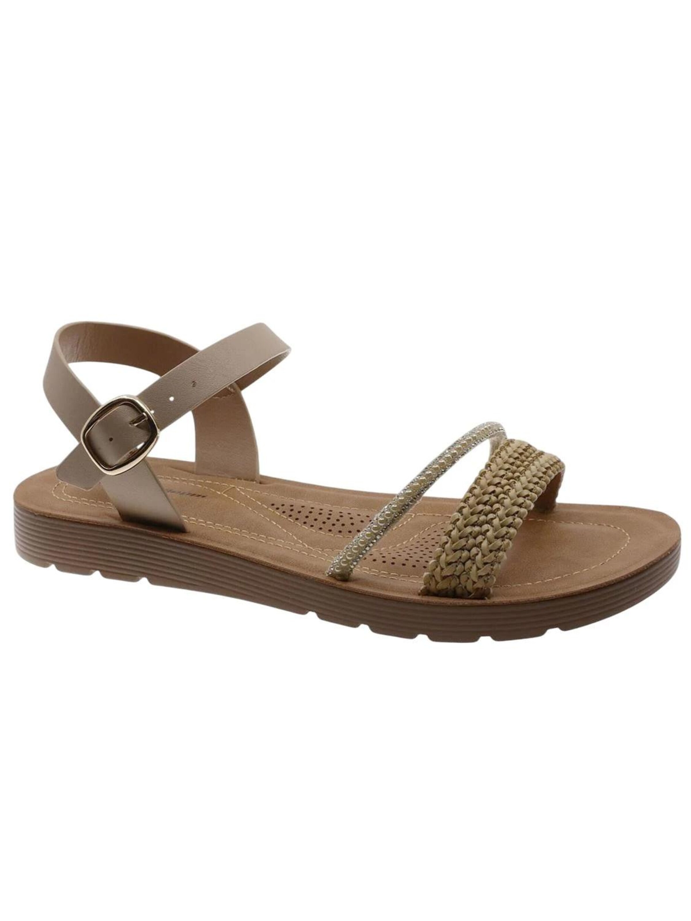 Beppi Sandals 'Casual Sandal' in Beige: front