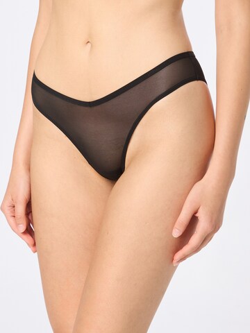 WEEKDAY Slip 'Bonnie' in Schwarz: predná strana